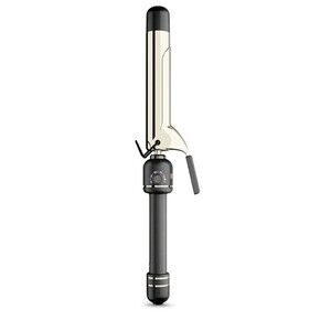 HOT TOOLS 24K Gold Professional 1 1/4" Extended Barrel Curling Iron w Clamp